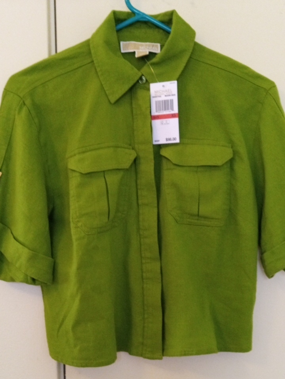 Brand New MICHAEL KORS Short-Sleeve Top